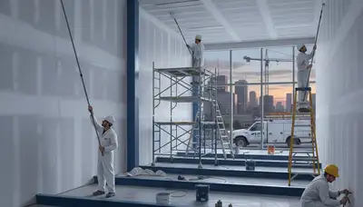 Commercial painting services in Louisville, KY for durable building coatings