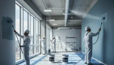 Commercial painting services in Louisville, KY for durable exterior and interior building coatings