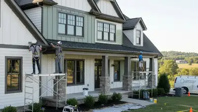Louisville, KY painting professionals providing expert interior and exterior house painting services