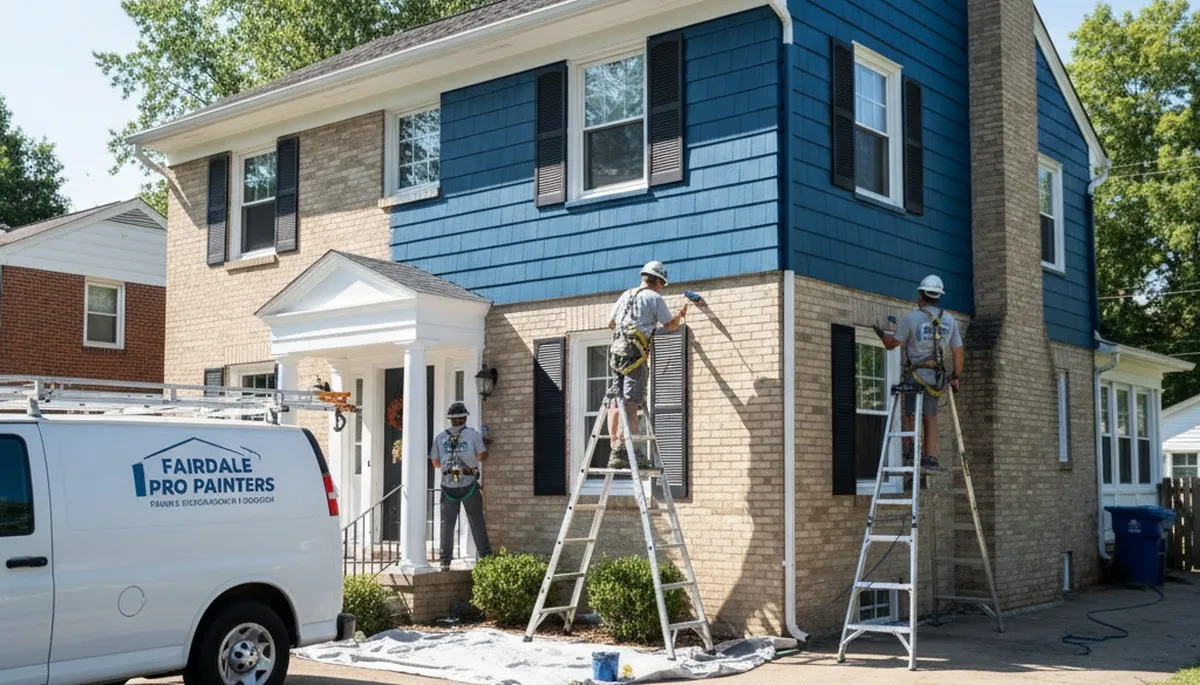 Painting contractor serving Louisville, KY, for interior and exterior home painting services