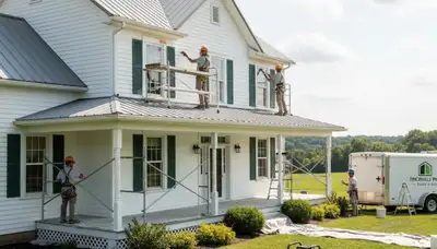 Painting contractor in Louisville, KY delivering professional interior and exterior painting services