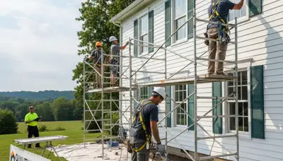 Painting contractors in Louisville, KY providing professional interior and exterior painting services