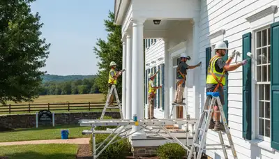 Painting contractor in Louisville, KY providing professional interior and exterior painting services
