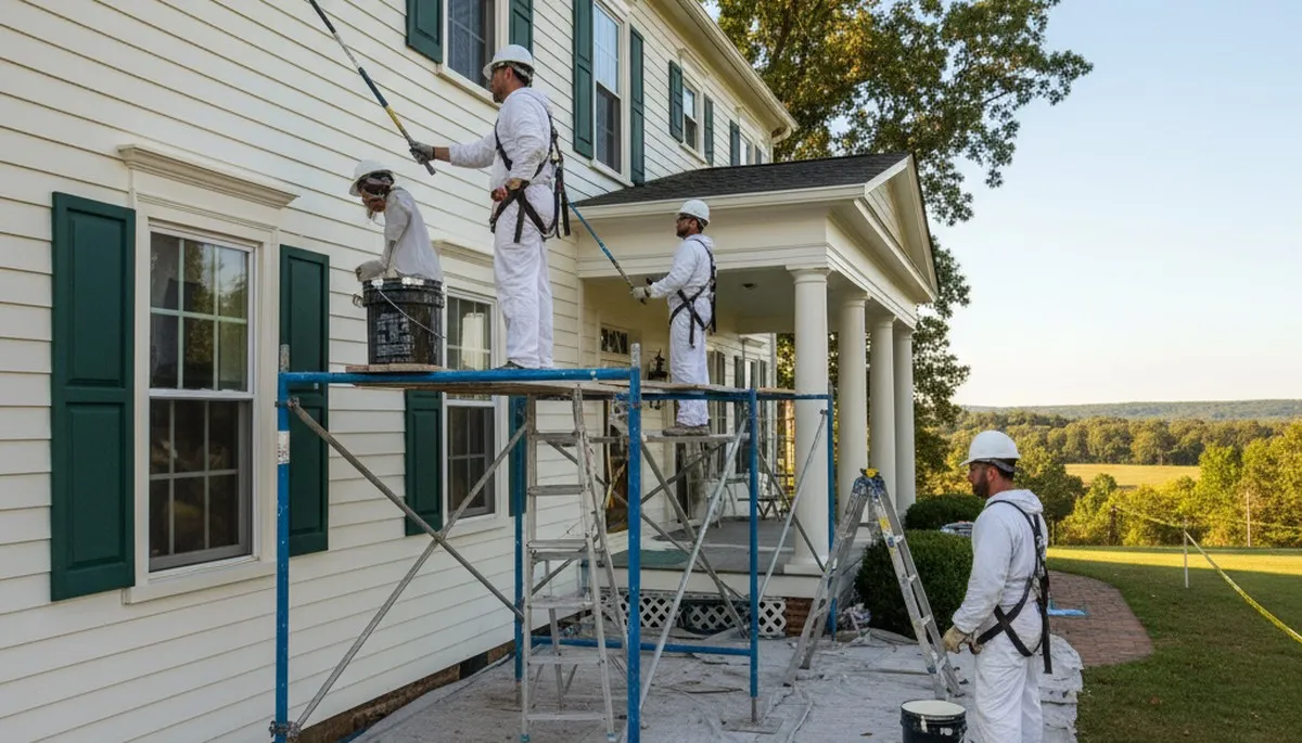 Louisville, KY painting company website image for residential and commercial painting services