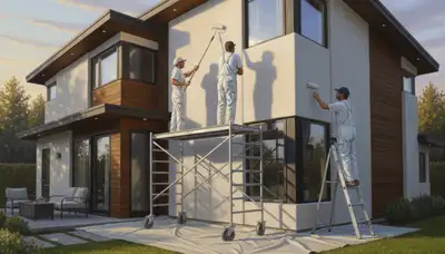 Louisville, KY house painters providing durable exterior painting services for local homes