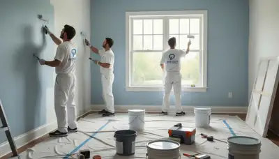 Interior house painting services in Louisville, KY for clean, durable room finishes