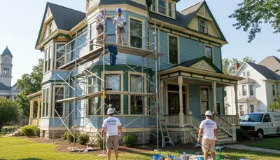 Louisville, KY painting contractor serving homes with professional interior and exterior painting services