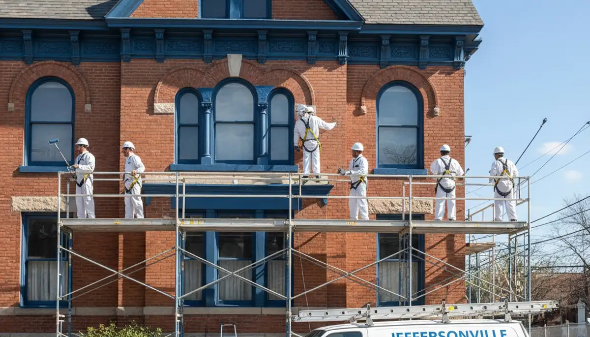 Painting contractors in Louisville, KY providing professional interior and exterior painting services