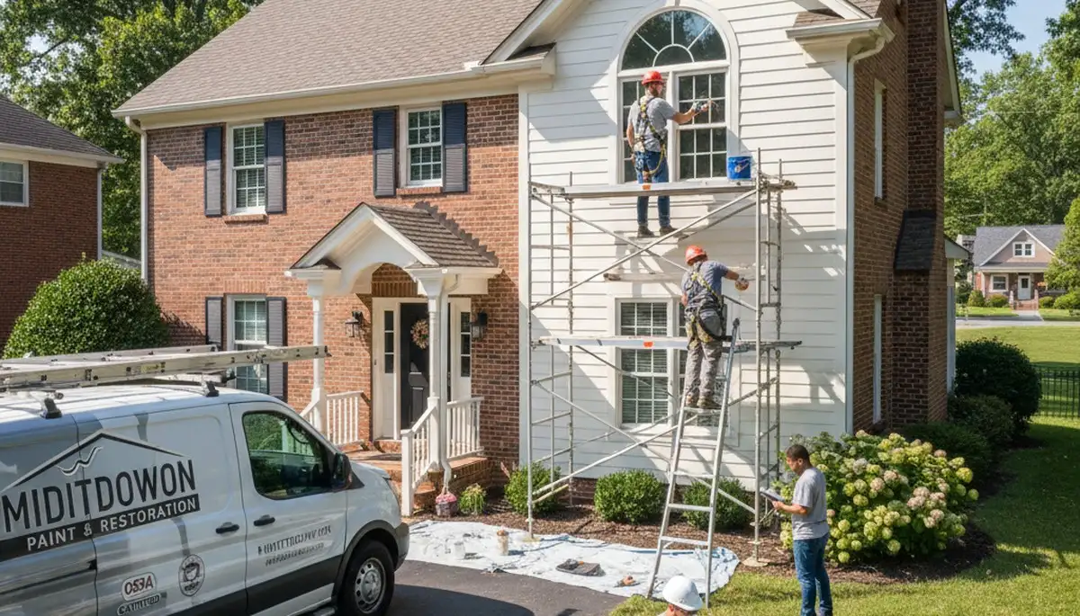 Louisville, KY painting contractor providing professional interior and exterior painting services