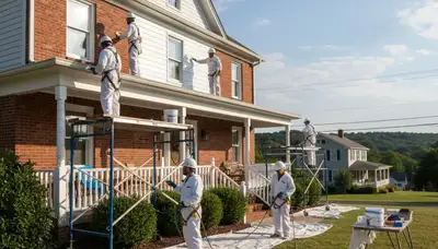 Louisville, KY painting contractor providing professional interior and exterior painting services