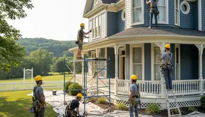 Louisville, KY painting contractor providing professional interior and exterior house painting services