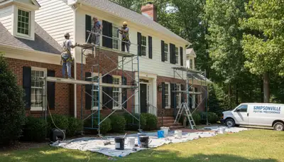 Louisville, KY painting crew delivering professional residential and commercial painting services